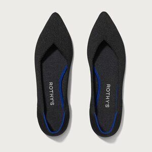 Rothy's 7.5 The Point Women's Slip-On Shoes, Machine Washable, Pointed-Toe Flats